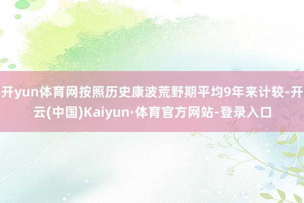 开yun体育网按照历史康波荒野期平均9年来计较-开云(中国)Kaiyun·体育官方网站-登录入口